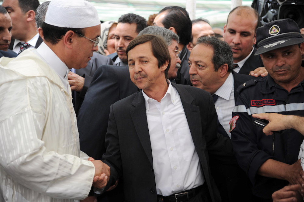 Brother of Algeria's Bouteflika, Said, and two ex-spy bosses arrested, according to a security source. (File/AFP)