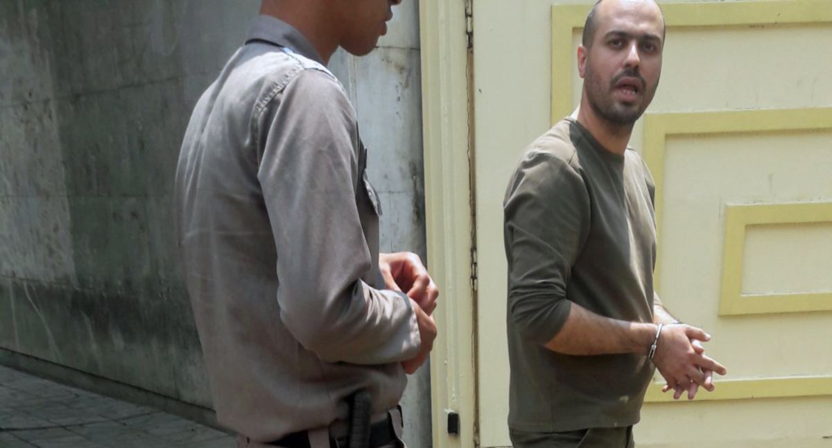 Masoud Kazemi was also banned from “media activities” for two years. (Screengrab)