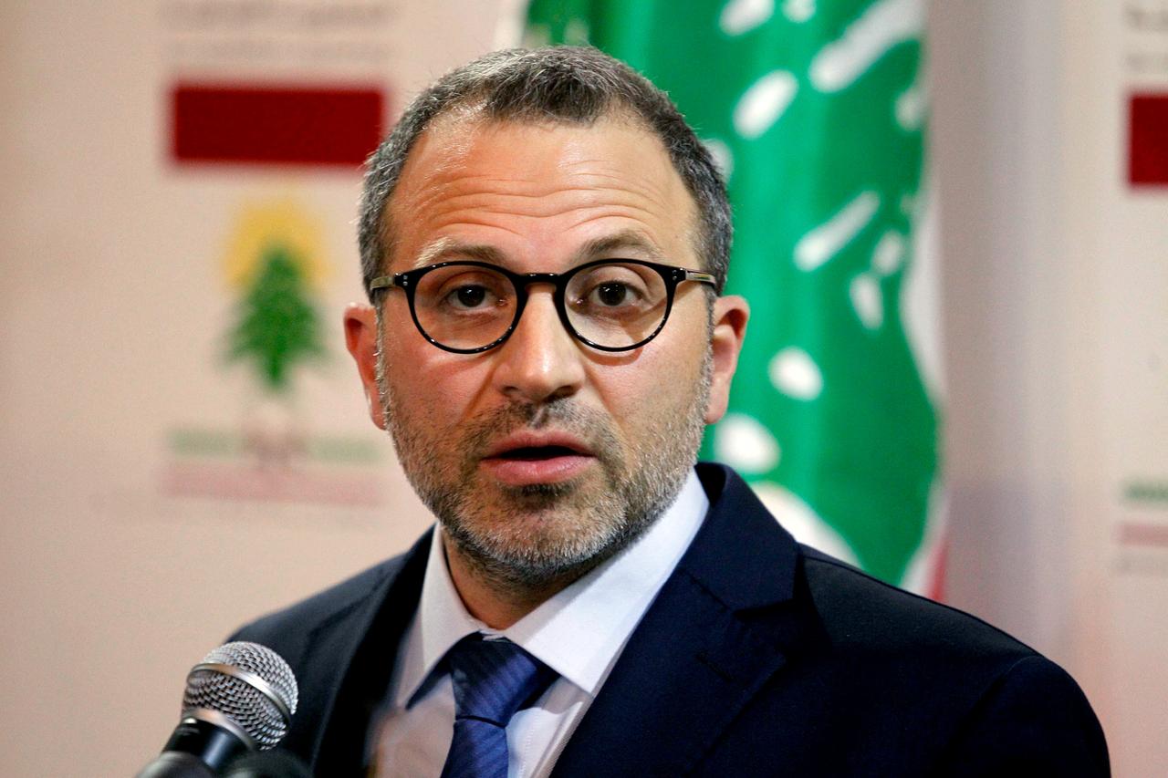 Lebanese Foreign Minister Gebran Bassil. (Reuters file photo)