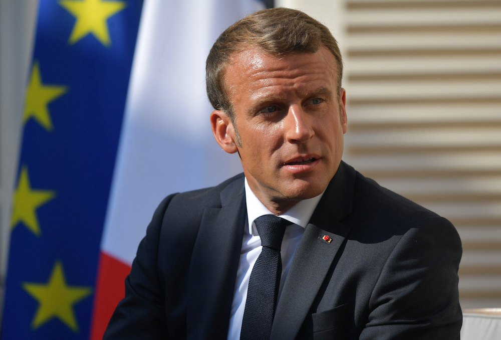 French President Emmanuel Macron will meet Iranian officials ahead of G7 summit. (File/Reuters)