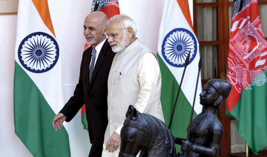 India and Afghanistan review their strategic partnership