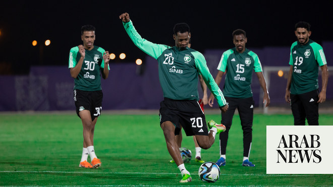 Green Falcons continue training ahead of World Cup qualifier against Jordan