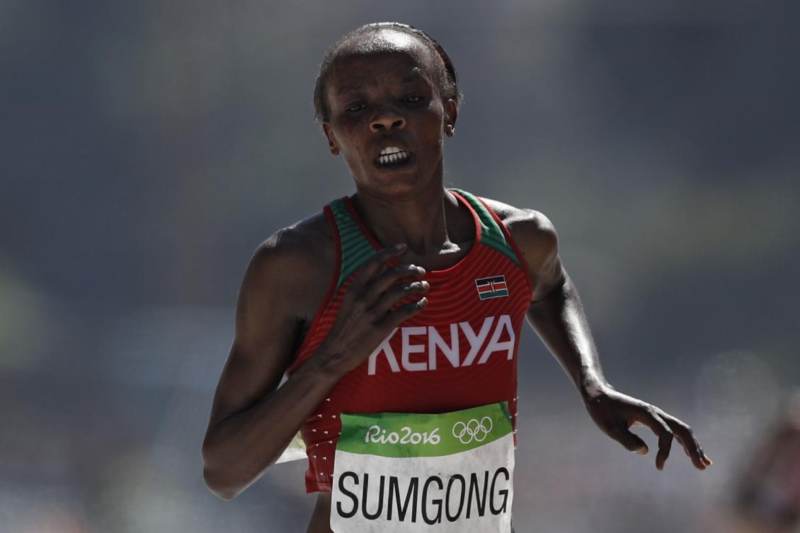 Shetland Har lært Samler blade Olympic marathon champion Jemima Sumgong fails doping test | Arab News
