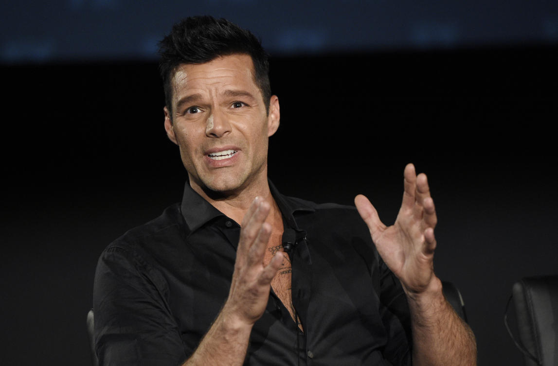 LOS ANGELES: Ricky Martin said he reassured Gianni Versace's longt...