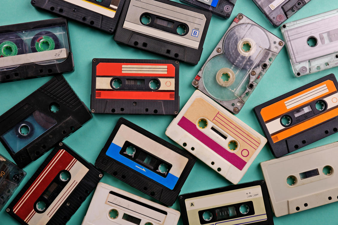 VIDEO: Children left baffled by how a cassette tape works.