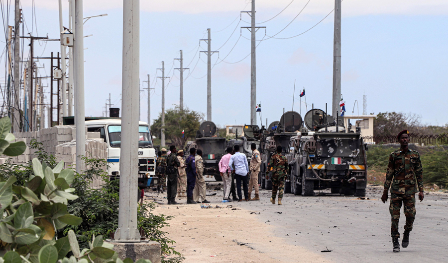 Washington closed its embassy during the 1991 overthrow of President Siad Barre’s military regime which ushered in decades of chaos. (AFP)