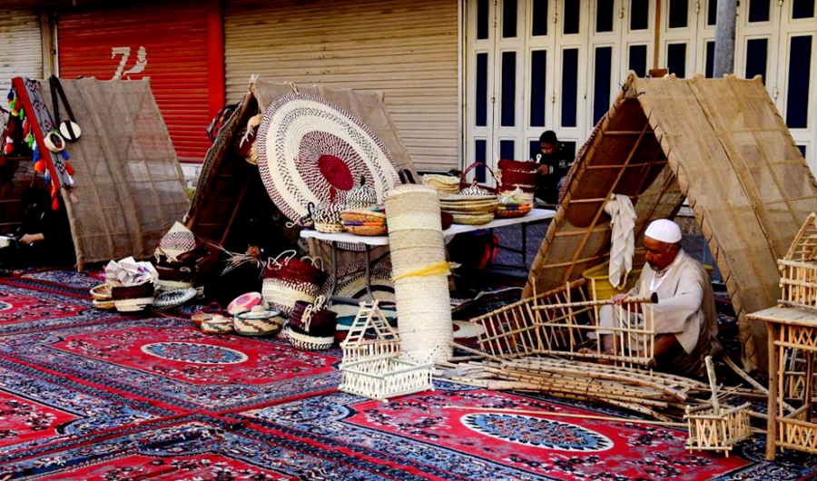 A festival aimed at reviving traditional Saudi markets. (SPA)