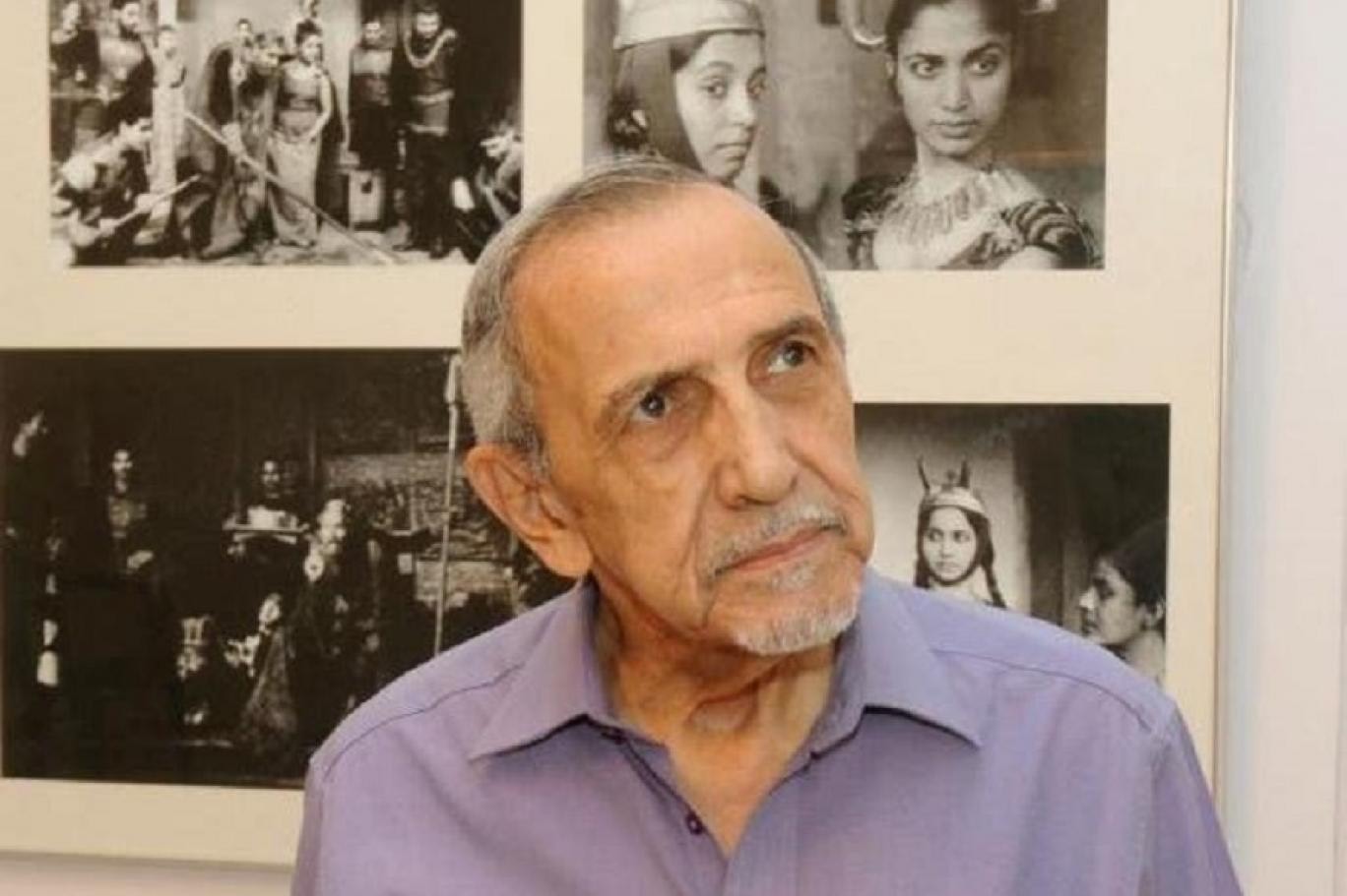 Saudi theatre director Ebrahim Al-Kazi, often referred to as the “father of Indian theater,” died on Tuesday aged 95. (Supplied)