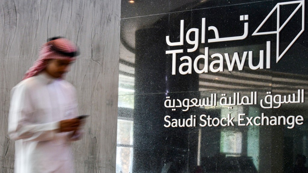 Total turnover at the Saudi Tadawul reached $3.14 billion. (AFP)