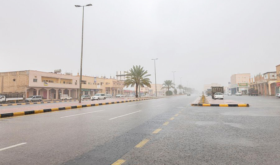 People have been urged to stay away from valleys and other low-lying areas. (SPA)