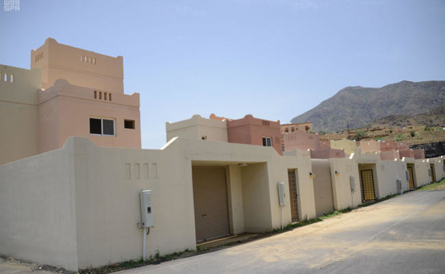 A housing project in Jazan is shown in this file photo. (SPA)