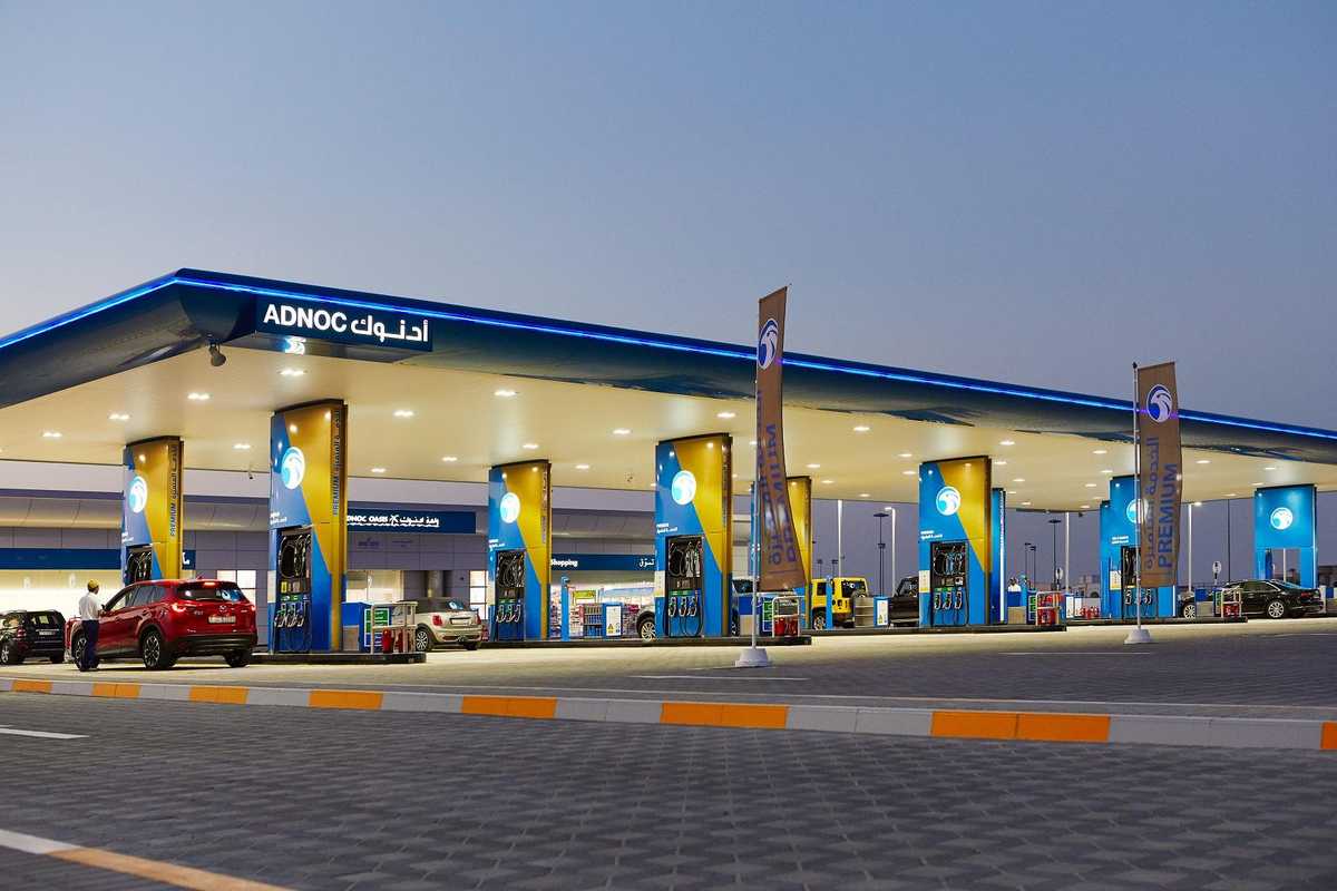 The company obtained a license to own, operate and manage fuel stations across Saudi Arabia in 2018, and opened two initial service stations along the Riyadh-Dammam highway and in the city of Hofuf in Al-Ahsa governorate that year. (ADNOC/Handout via Reuters/File Photo)