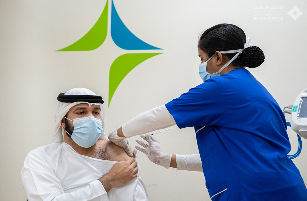 Dubai Health Authority continues its free vaccination drive, offering the Pfizer-BioNTech COVID-19 vaccine across the city. (Twitter/@DHA_Dubai)
