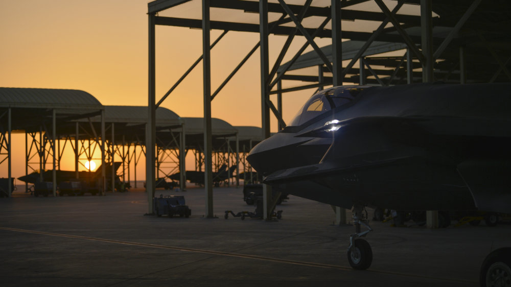 In this April 24, 2019 photo released by the US Air Force, an F-35A Lightning II fighter jet prepares to taxi and take off from Al-Dhafra Air Base in the United Arab Emirates. (AP file photo) 