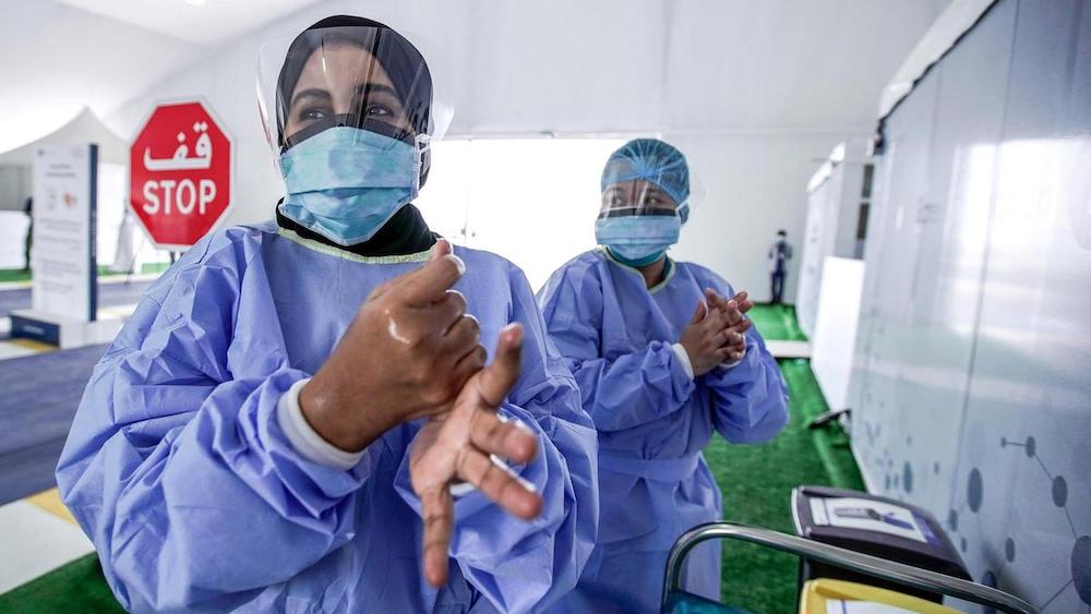 The UAE’s Ministry of Health and Prevention said the total number of COVID-19 cases since the pandemic began had reached 256,732, while the death toll rose to 751. (File/Reuters)
