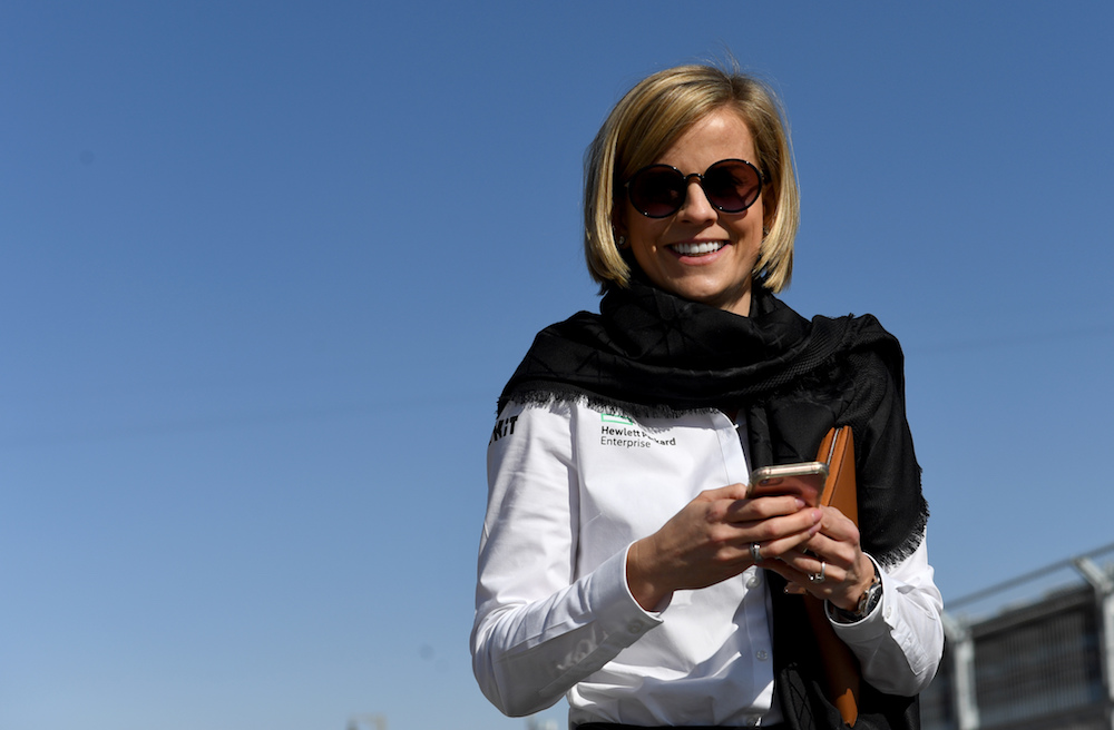Susie Wolff is looking forward to a successful start to the Formula E campaign when it kicks off in Diriyah, on the outskirts of Riyadh later this month. (Supplied)