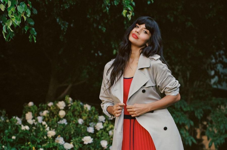 Jameela Jamil stars in the Tommy Hilfiger Spring 2021 ‘Moving Forward Together’ campaign. Supplied