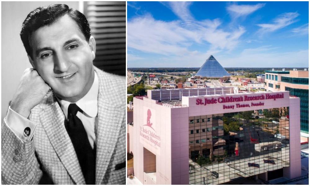 The late Lebanese-American entertainer and comedian Danny Thomas founded St. Jude to help treat and research children’s catastrophic diseases, including cancer. (Wikimedia/St. Jude Children’s Research Hospital)