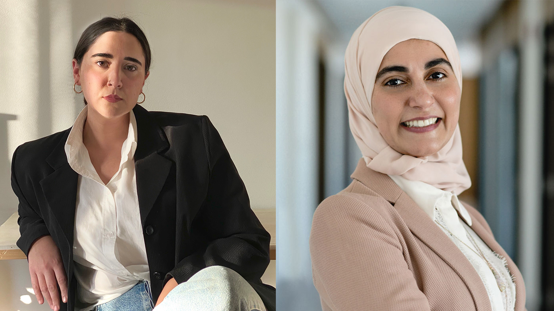 Nour Emam (L) and Dr. Deemah Saleh (R) run Instagram accounts where they share information on intimate female health. (Supplied)