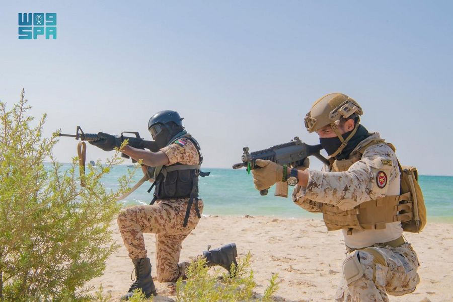 The mixed Saudi-Sudanese naval exercises continued with the participation Royal Saudi Naval Forces and the Sudanese Navy. (SPA)