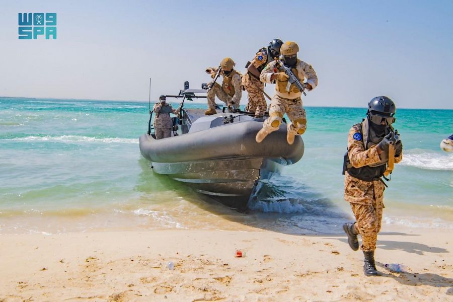 The mixed Saudi-Sudanese naval exercises continued with the participation Royal Saudi Naval Forces and the Sudanese Navy. (SPA)