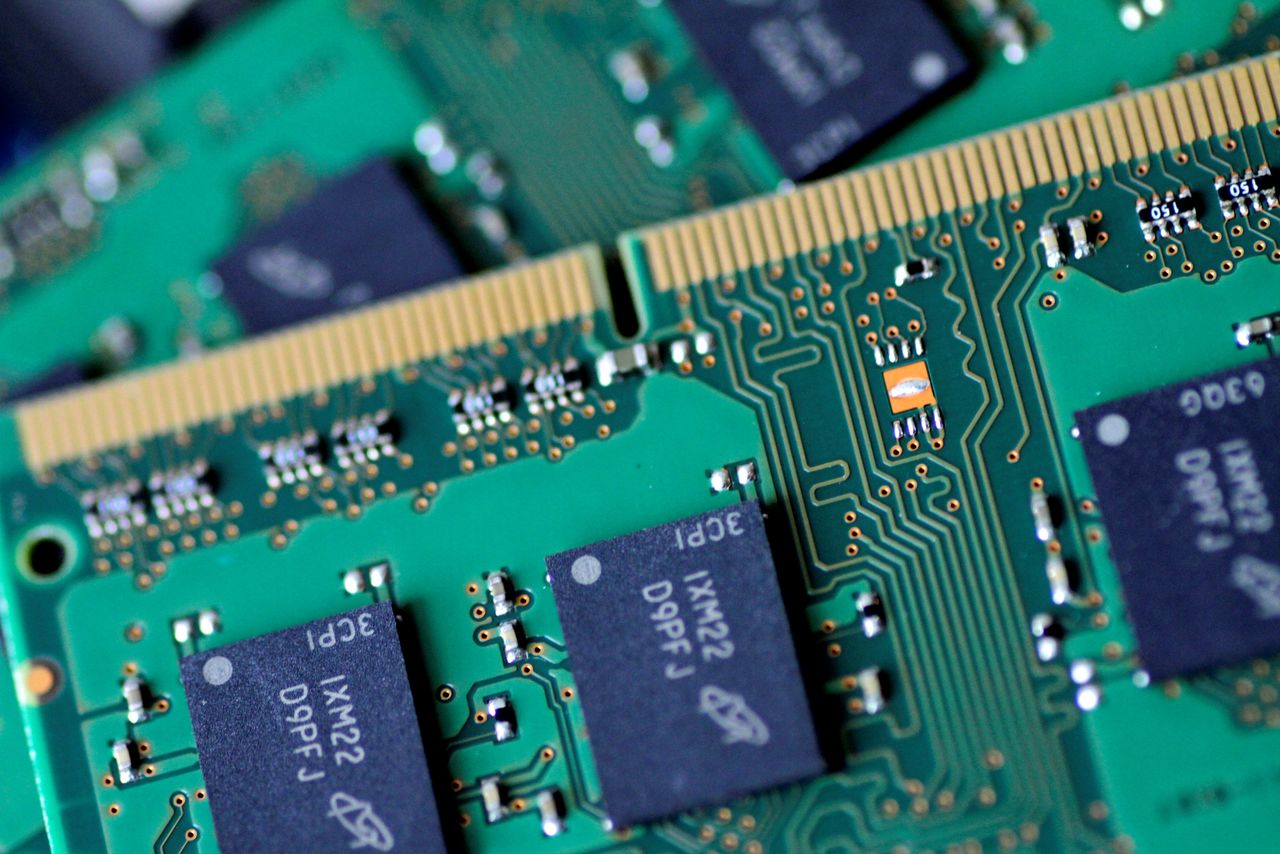 RAM memory chips are shown in this illustration photo. (REUTERS files)