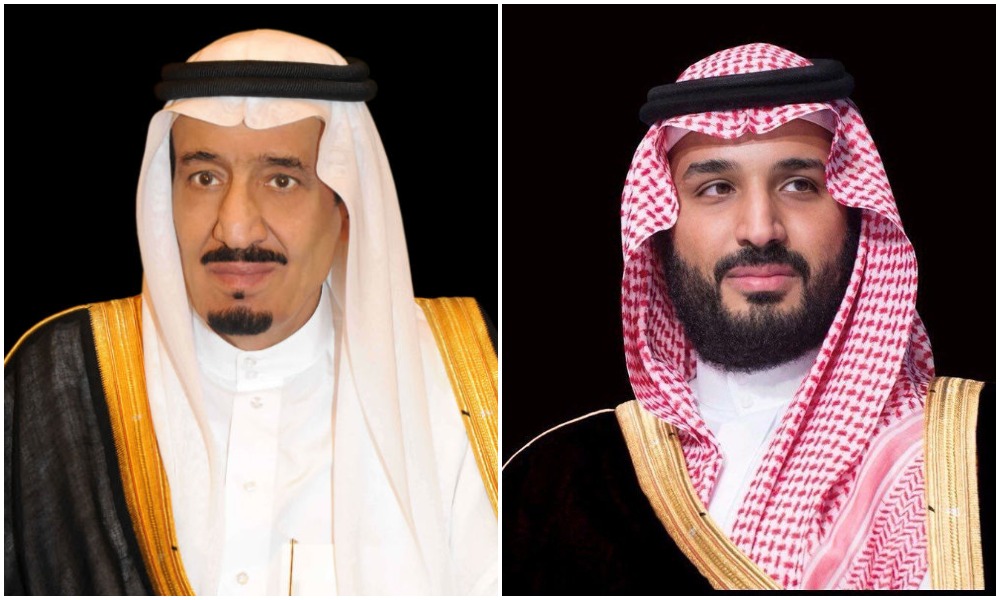 Saudi Arabia's King Salman and Crown Prince Mohammed bin Salman have voiced their support for Jordan’s King Abdullah II. (SPA)