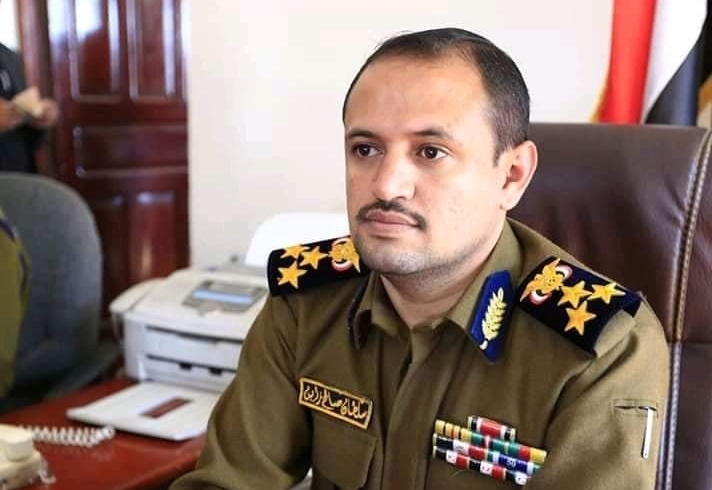 Sultan Zabin, director of the Houthis Criminal Investigation Department in Sanaa, was sanctioned by the US Treasury and the UN Security Council. (Facebook/@sultan.zabinye)