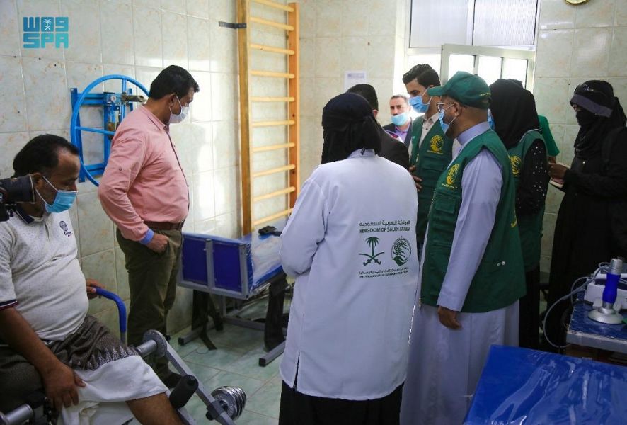 The prosthetic limbs center is just one of the many projects of KSrelief in Yemen. (SPA)