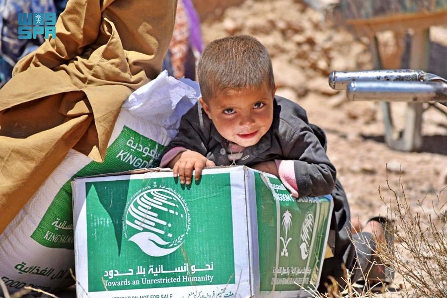 King Salman Humanitarian Aid and Relief Center continues to distribute Ramadan food baskets in the Pakistani province of Balochistan. (SPA)