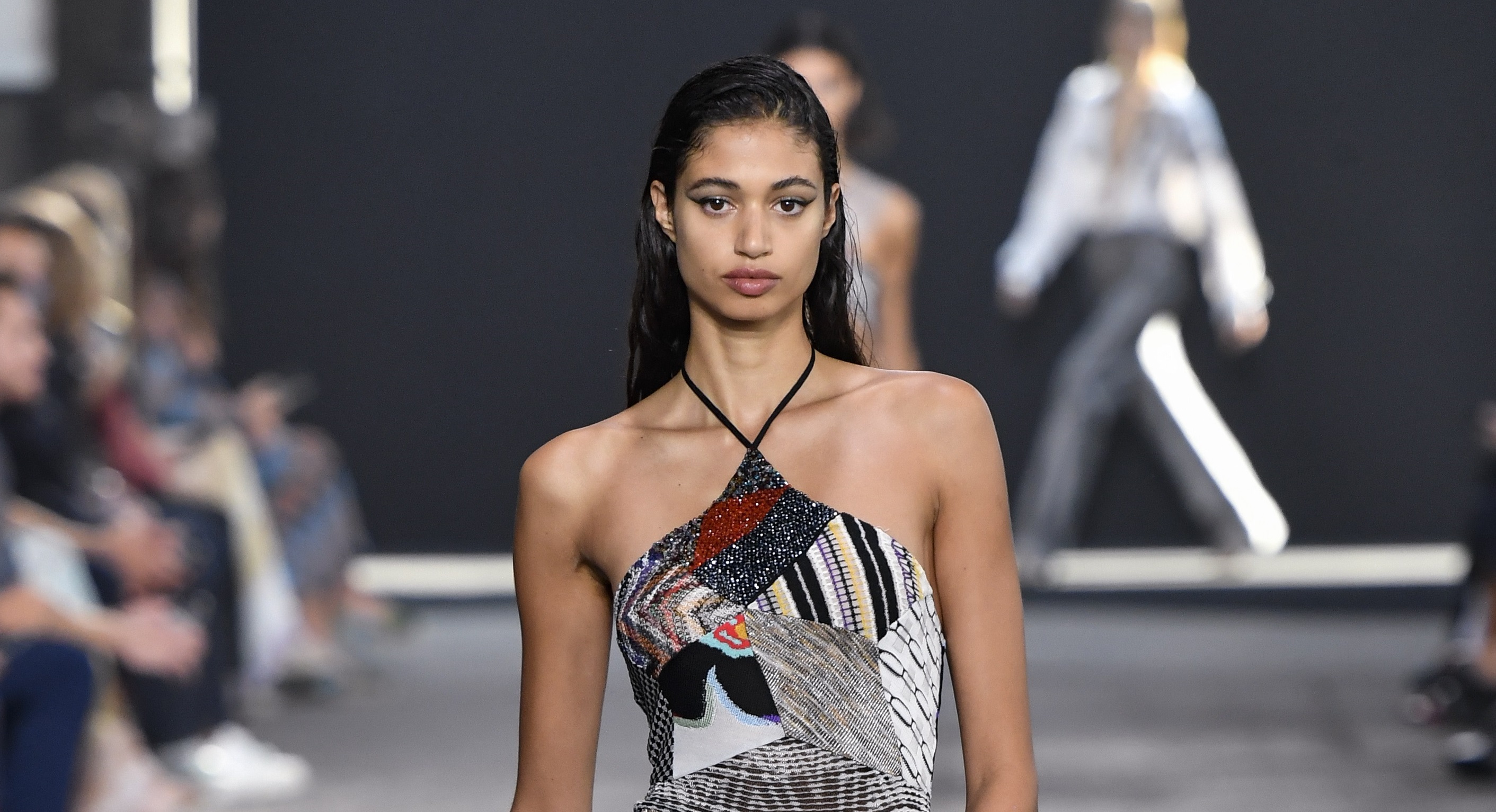 Model Malika El-Maslouhi walks Missoni at Milan Fashion Week | Arab News