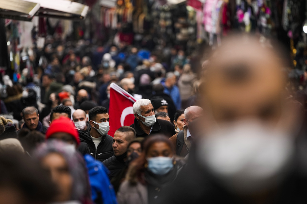 Turkey made significant efforts in 2021 to normalize its relations with Armenia, Egypt, the Gulf, and Israel after years of disagreements. (AP/File Photo)