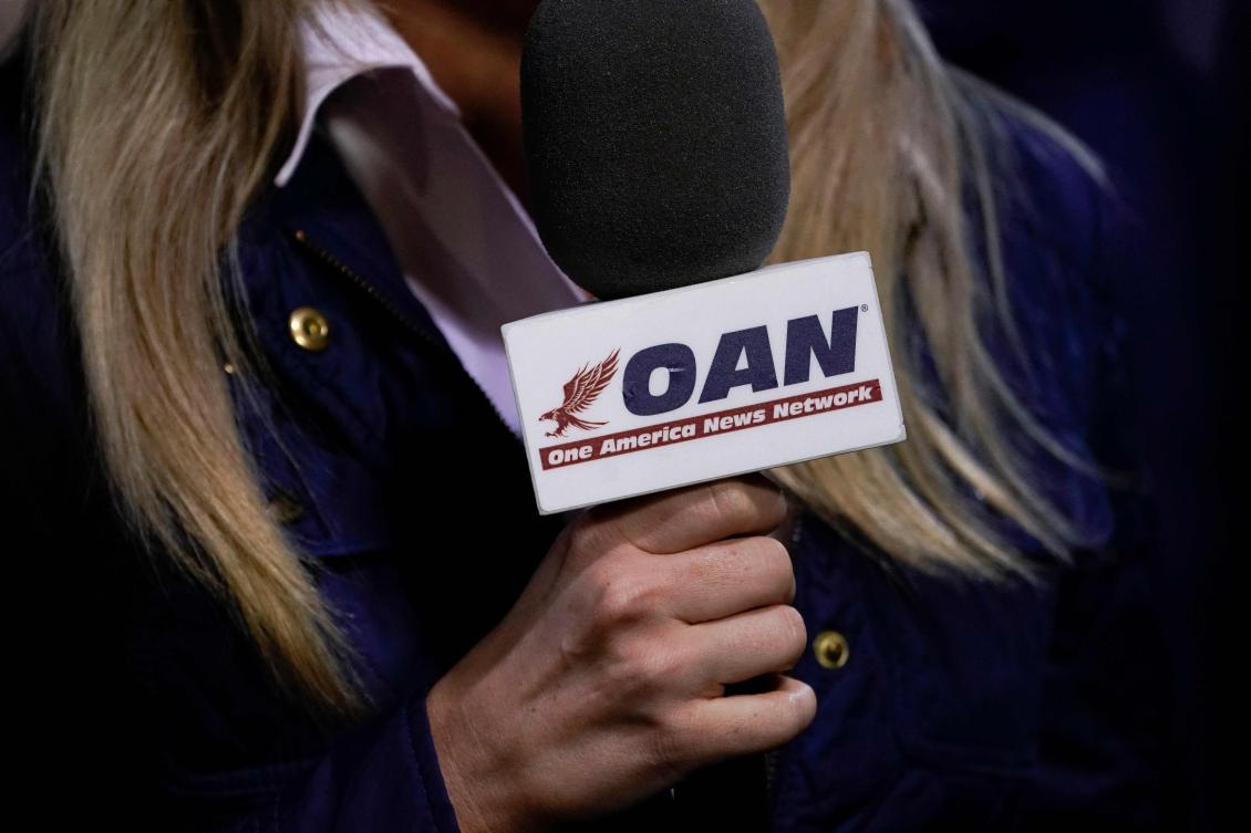 Subscription television service DirecTV has decided not to renew its contract with One America News Network (OAN), an ultra-conservative, conspiratorial US channel that backs former US president Donald Trump. (Drew Angerer/GETTY IMAGES NORTH AMERICA/AFP)