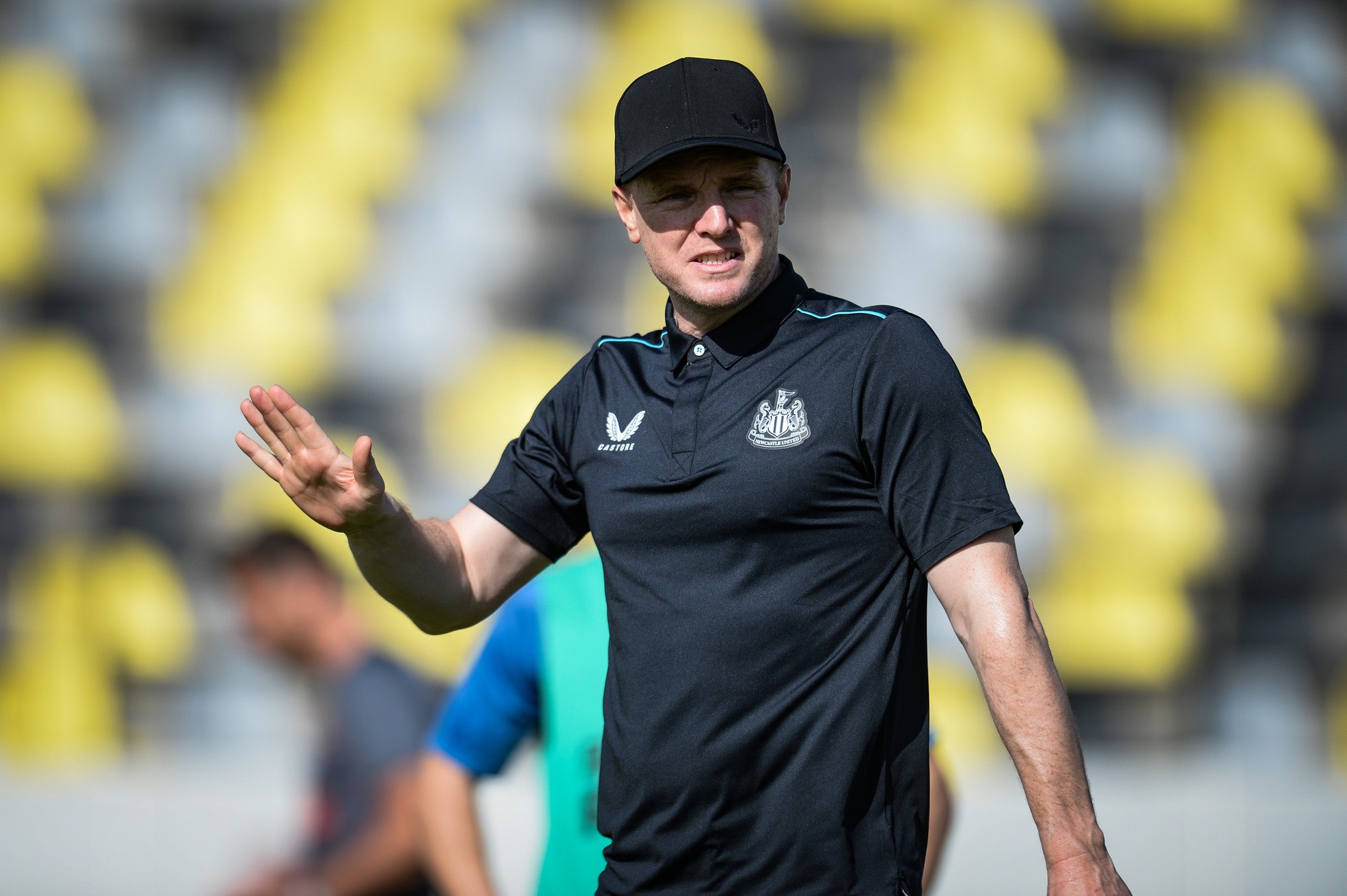 Eddie Howe has revealed details of a motivational speech given to Newcastle United players by PIF chief and club chairman, Yasir Al-Rumayyan, during their Saudi training camp. (Facebook/@newcastleunited)