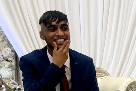 Mohammed Aqil Mahdi, 22, was in his second year at Greenwich University, studying accounting and finance. (Supplied/Shamam Chowdhury)