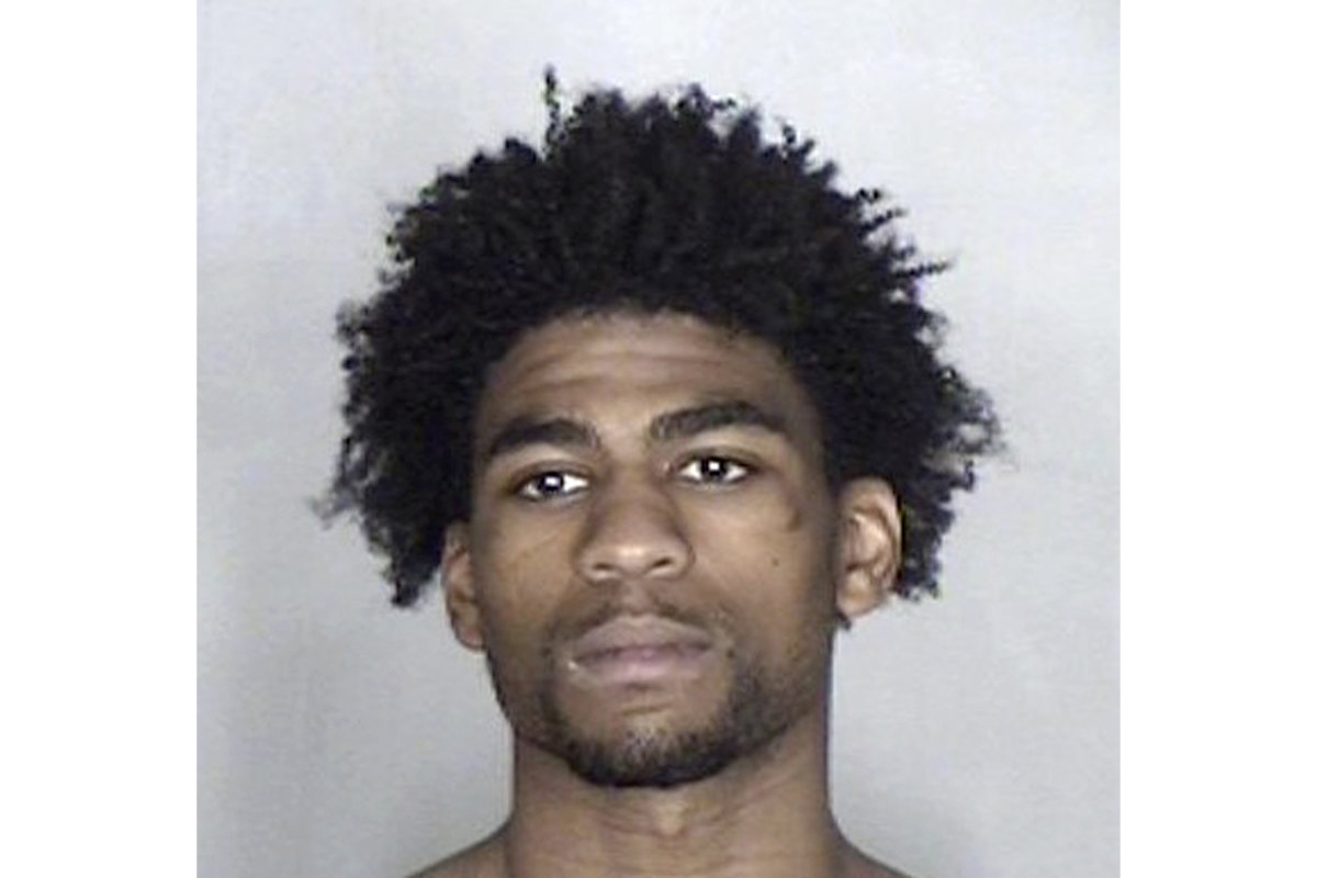 Suspected gunman Asaahdi Coleman is shown in this photo released by the Butte County Sheriff's Officeon Feb. 3, 2022.(AP) 