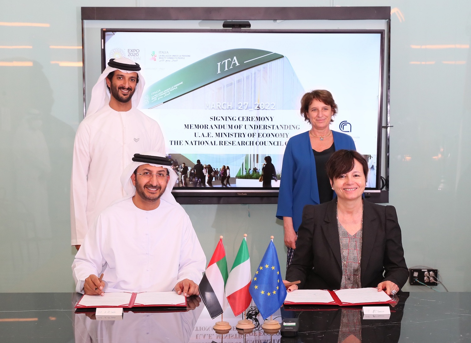 UAE, Italy sign MoU on scientific research