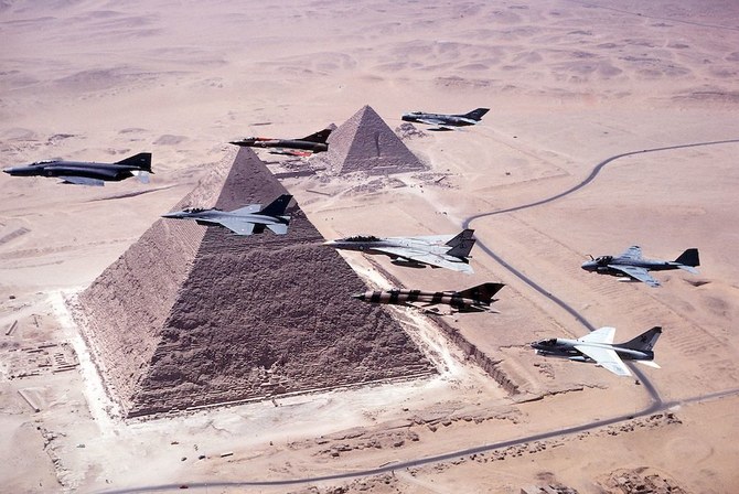 The air forces of the US and Egypt have carried out a joint training exercise at a base in the North African country. (Wikimedia Commons/US Military File Photo)
