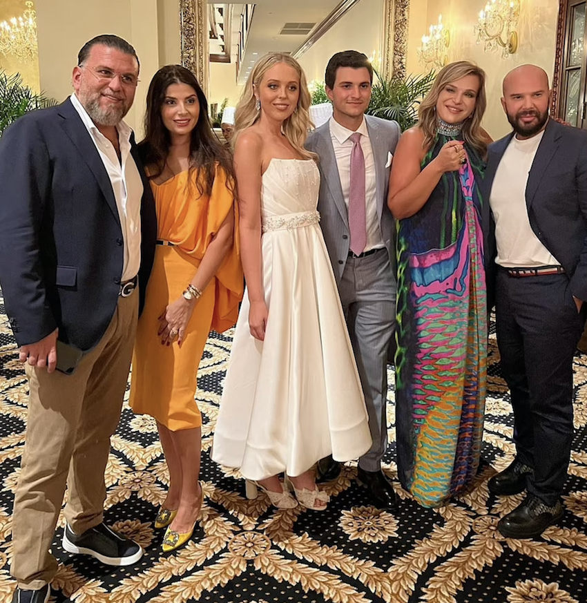 The first images from the wedding rehearsal of Tiffany Trump and Lebanese businessman Michael Boulos have emerged. (Instagram/@michelfboulos)