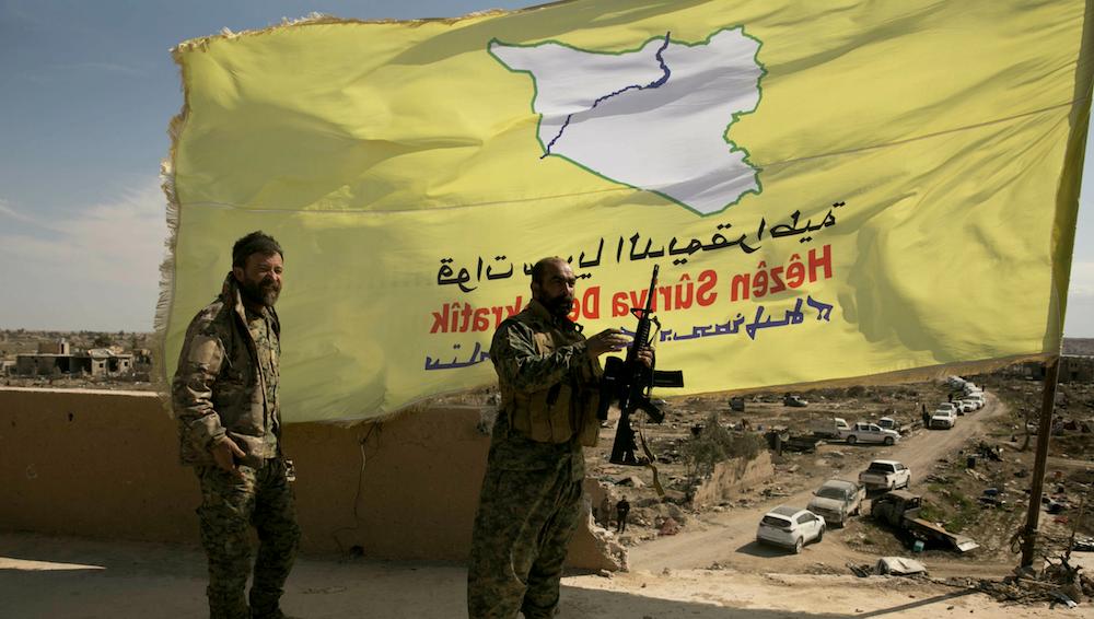 The Kurdish-led Syrian Democratic Forces (SDF) said Friday they had arrested more than 100 “terrorists” in an eight-day operation against Daesh. (AP/File Photo) The Kurdish-led Syrian Democratic Forces (SDF) said Friday they had arrested more than 100 “terrorists” in an eight-day operation against Daesh. (AP/File Photo)