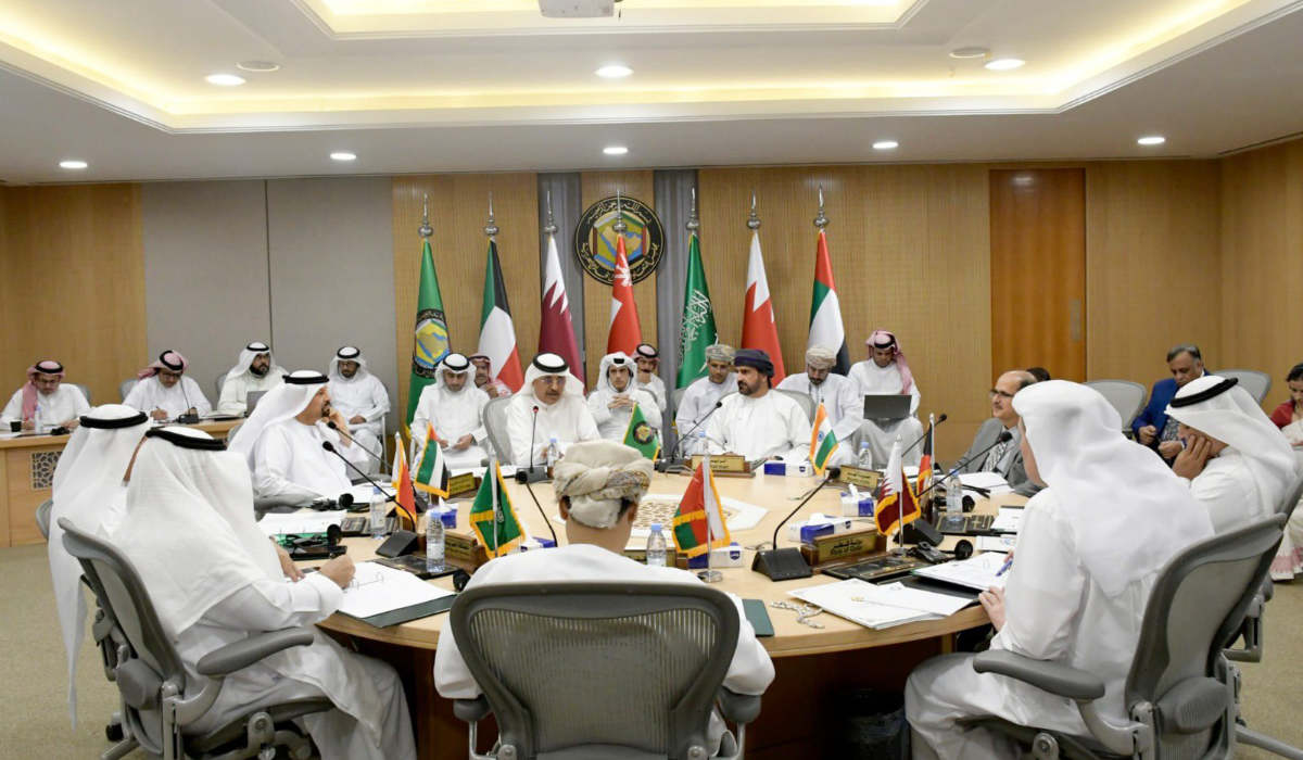 Indian delegation during a meeting with GCC officials in Riyadh. (Supplied)