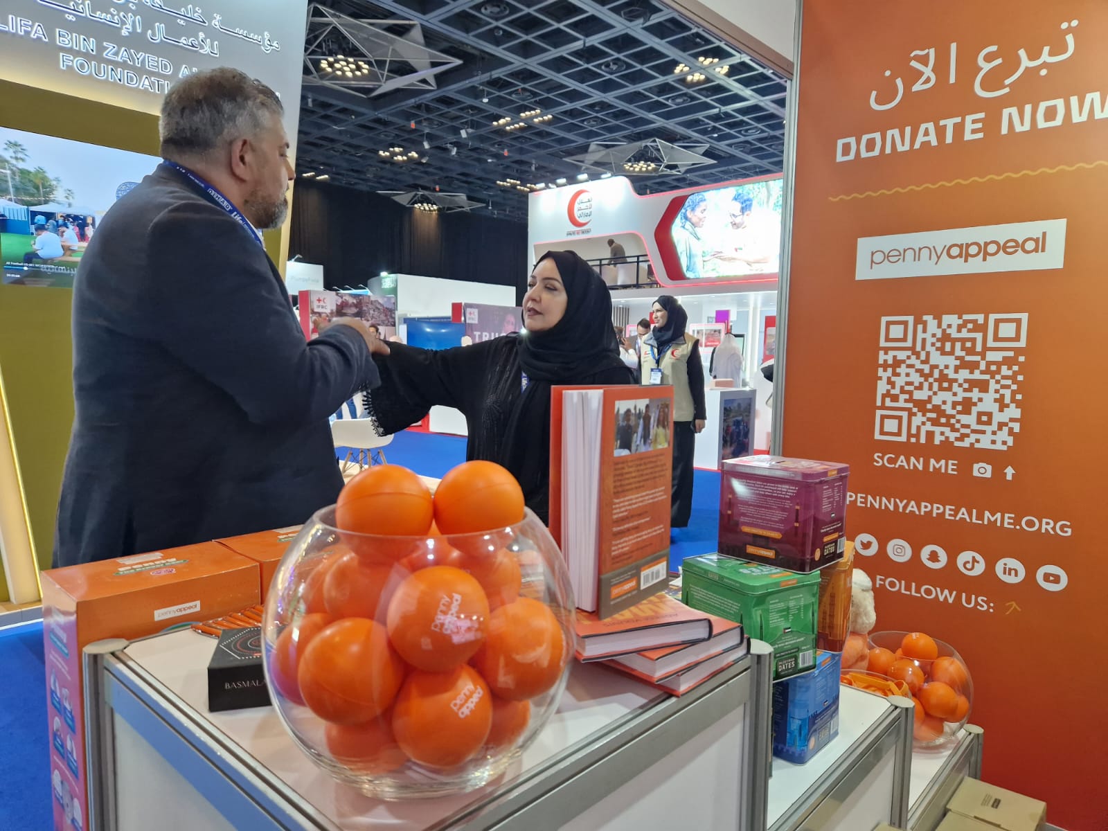 UK-based international Charity Penny Appeal took part in the recent Dubai International Humanitarian Aid and Development Conference and Exhibition. (Supplied)