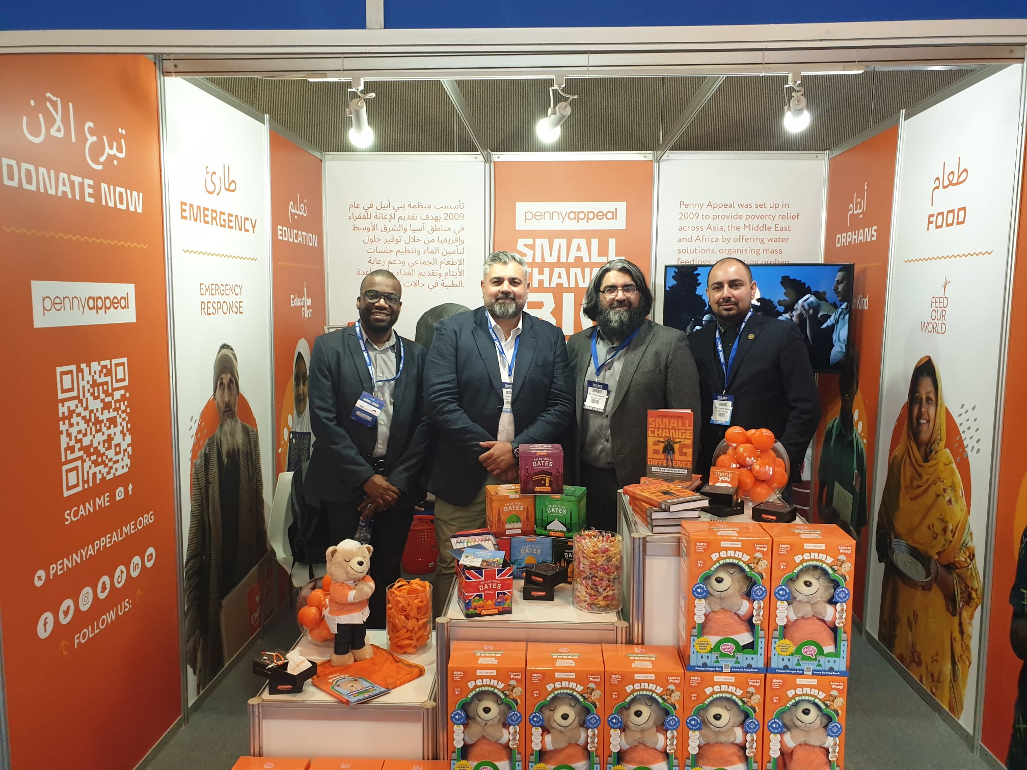 UK-based international Charity Penny Appeal took part in the recent Dubai International Humanitarian Aid and Development Conference and Exhibition. (Supplied)