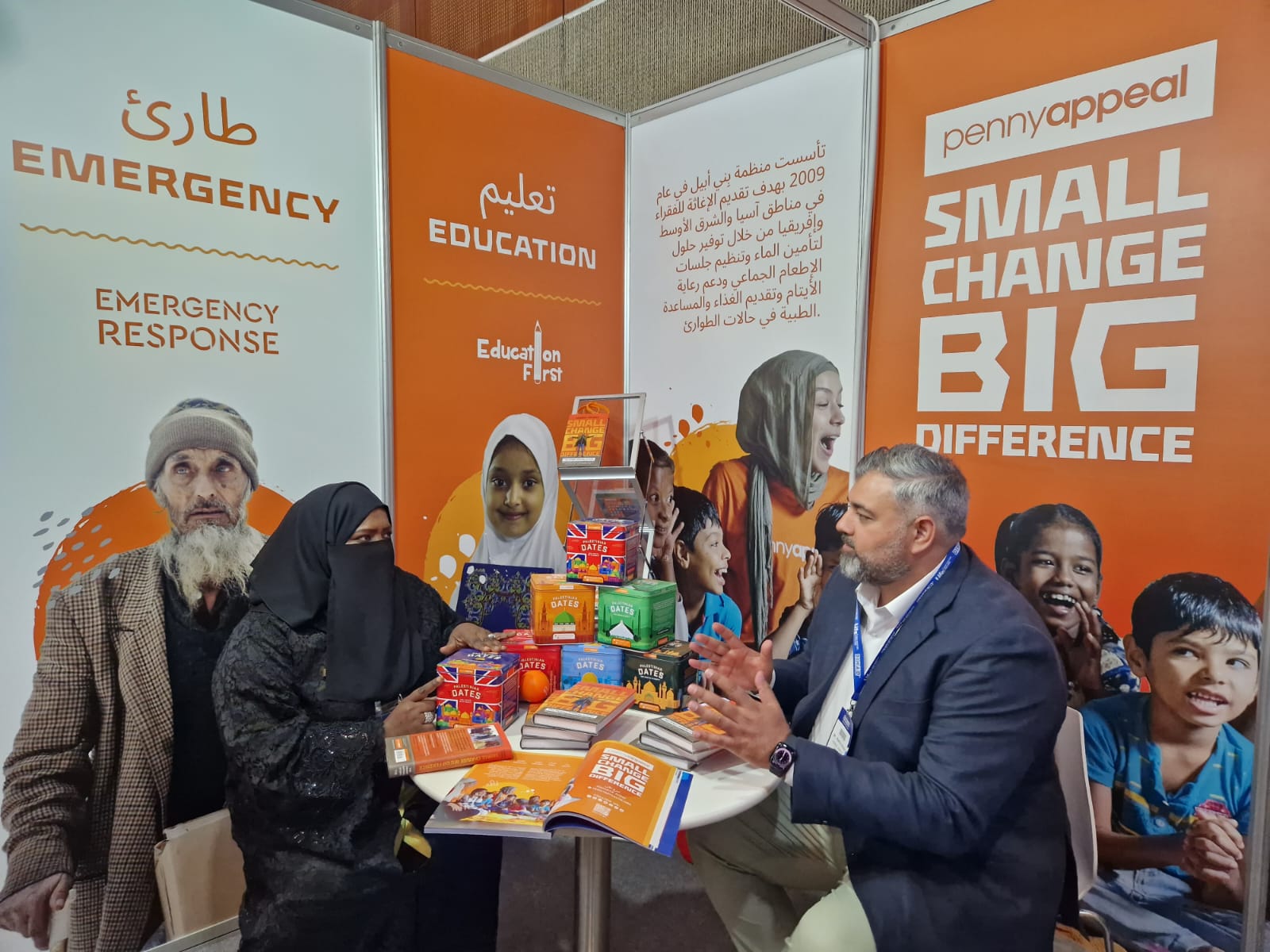 UK-based international Charity Penny Appeal took part in the recent Dubai International Humanitarian Aid and Development Conference and Exhibition. (Supplied)