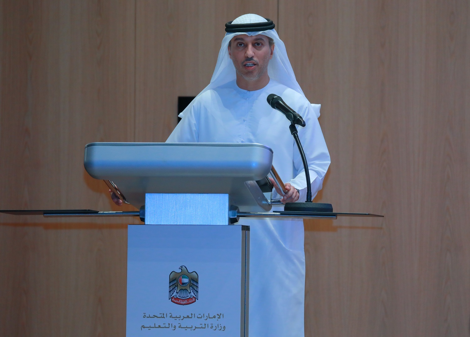 Ahmad Belhoul Al-Falasi, UAE Minister of Education. (WAM)