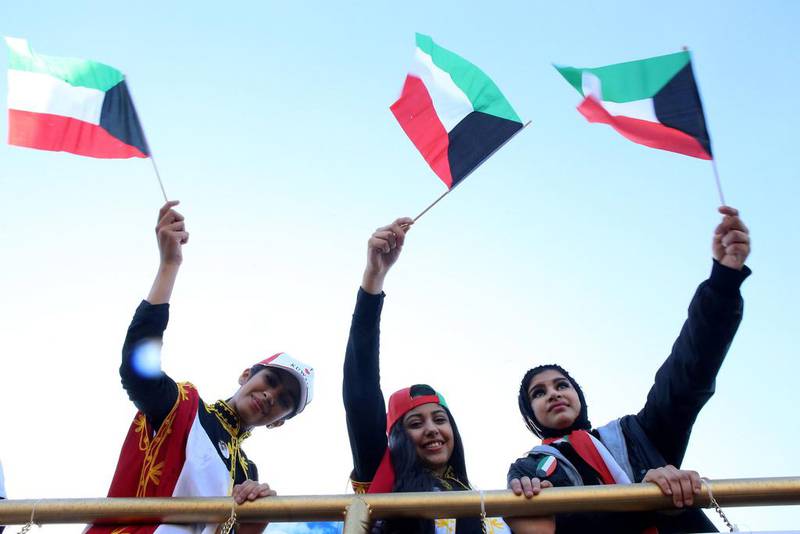 Kuwaitis have been ranked the second happiest populace in the world, according to the latest results of an annual index. (AFP/File Photo)