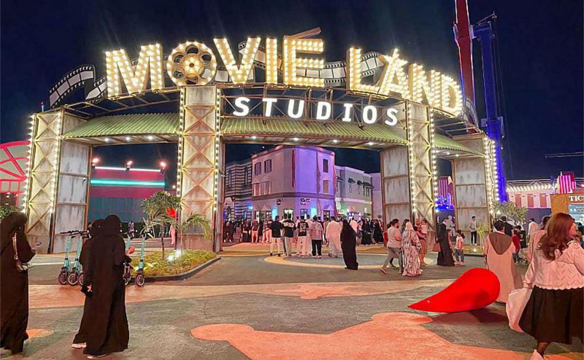 A behind-the-scenes experience is available for children in the Movie Land arena, which features three separate activities. (Supplied)
