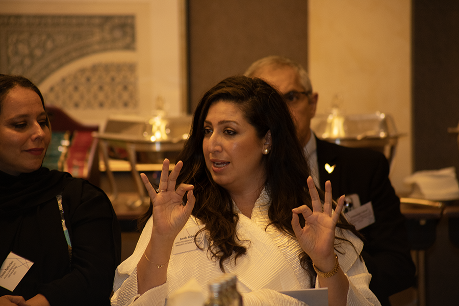 Jamila El-Dajani, chairwoman of the committee at AmCham Saudi Arabia. (AN photo)