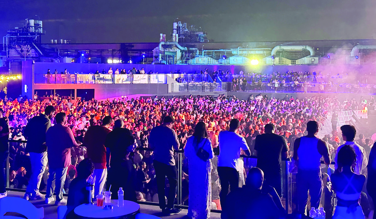 With more than 2,000 attendees, MDLBeast’s Tahlia witnessed an energetic gathering of music lovers at a stunning new location in Jeddah. (AN photos by Mohammed Hashim Nadeem)