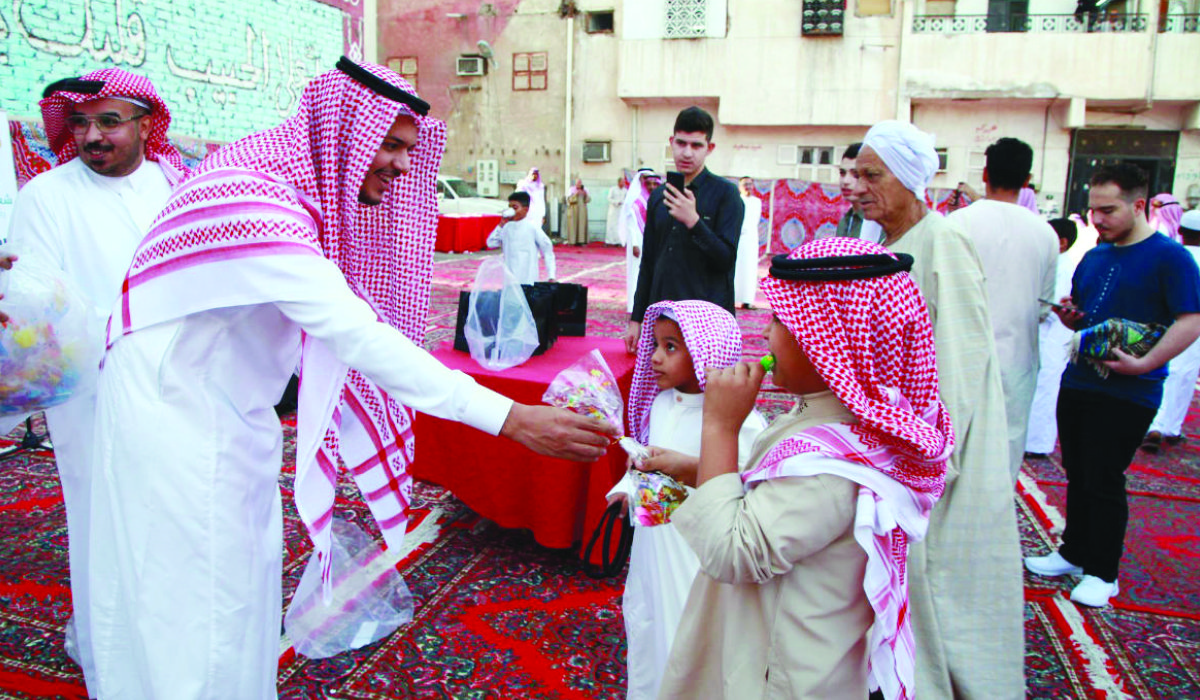 Eid is a festival of love, unity and gratitude, and the exchange of gifts only adds to the joyful atmosphere. (SPA)